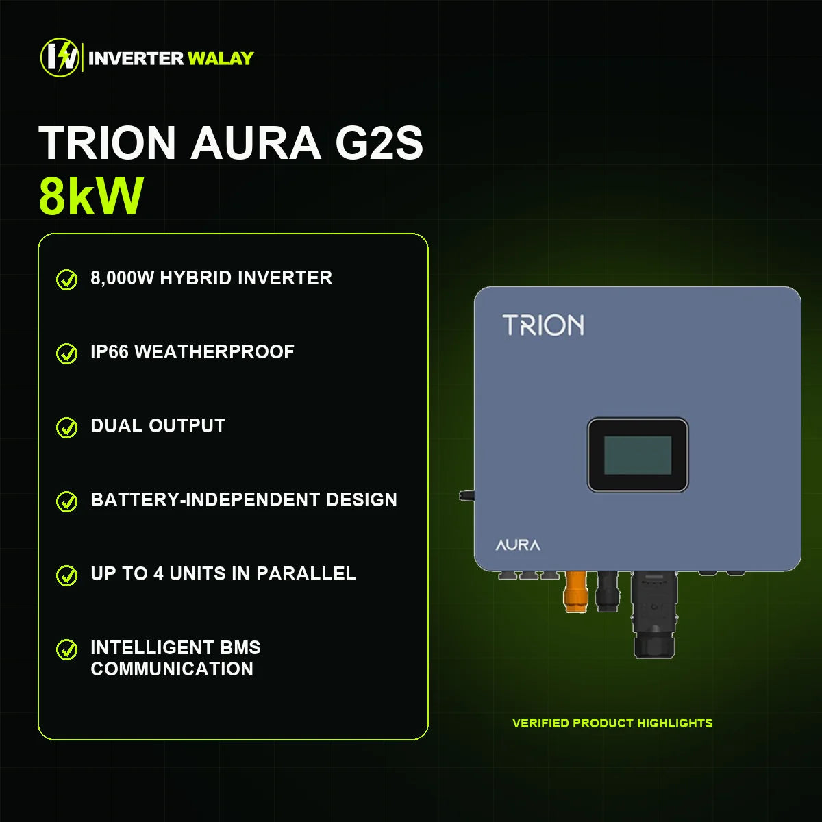 Aura G2S 8kW