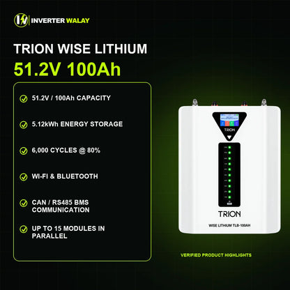 Trion Lithium 51.2V 100Ah